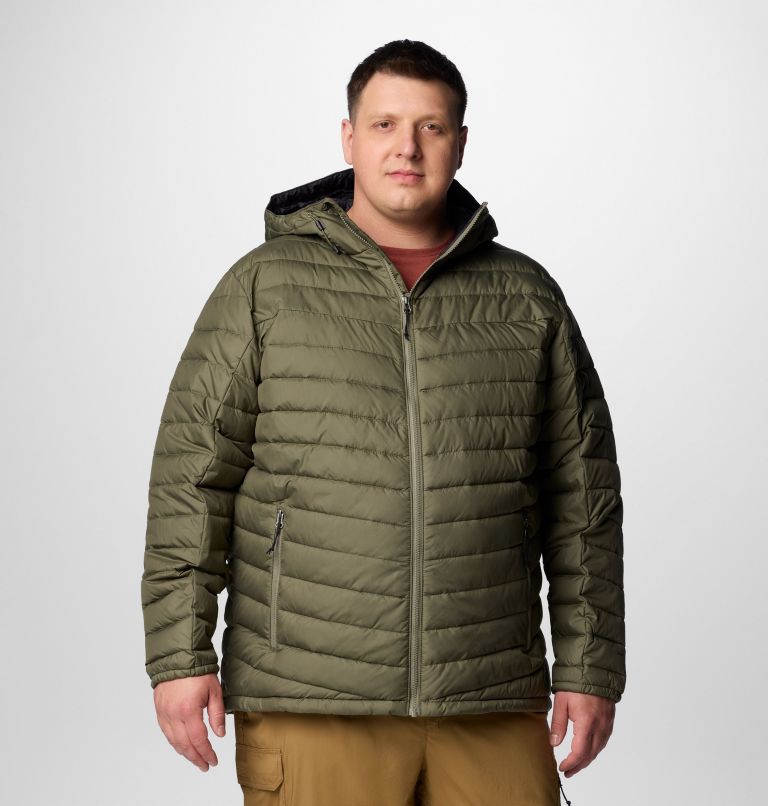 Men's Slope Edge II Hooded Jacket - Big, Color: Stone Green, image 1