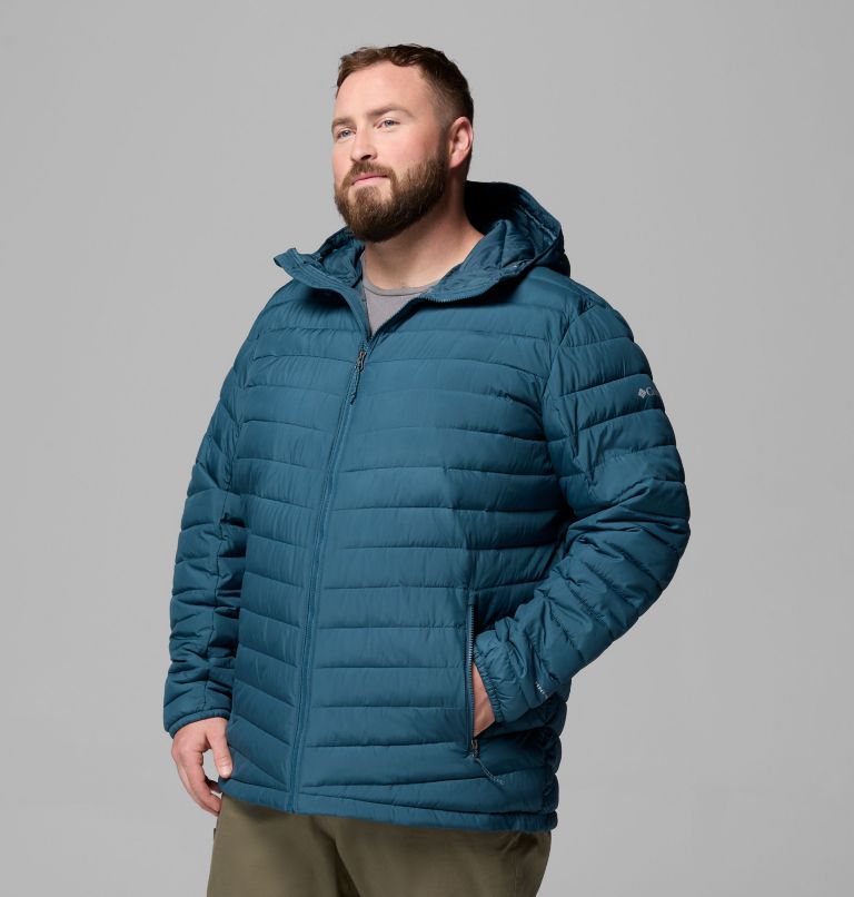 Men's Slope Edge II Hooded Jacket - Big, Color: Everblue, image 4