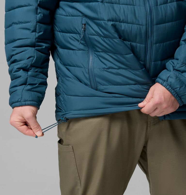 Men's Slope Edge II Hooded Jacket - Big, Color: Everblue, image 8