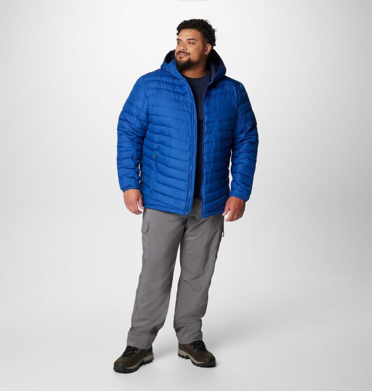 Men's Slope Edge II Hooded Jacket - Big, Color: Mountain Blue, image 3