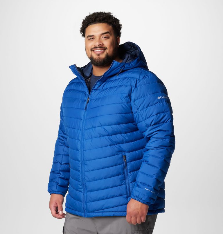 Men's Slope Edge II Hooded Jacket - Big, Color: Mountain Blue, image 4