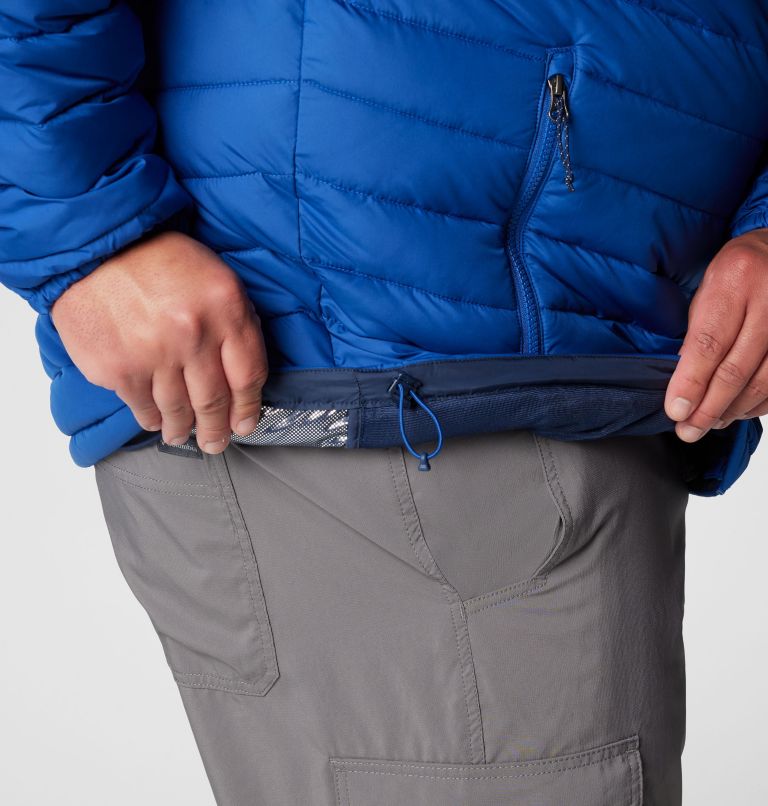 Men's Slope Edge II Hooded Jacket - Big, Color: Mountain Blue, image 7