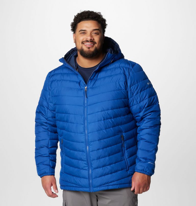 Men's Slope Edge II Hooded Jacket - Big, Color: Mountain Blue, image 1