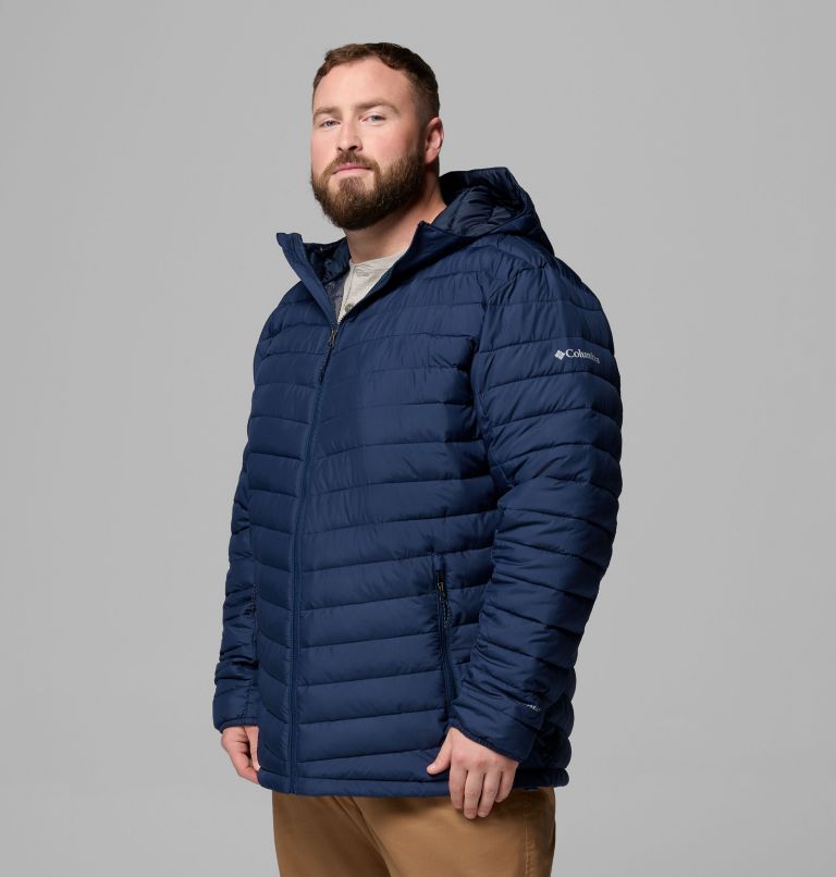 Men's Slope Edge II Hooded Jacket - Big, Color: Collegiate Navy, image 4