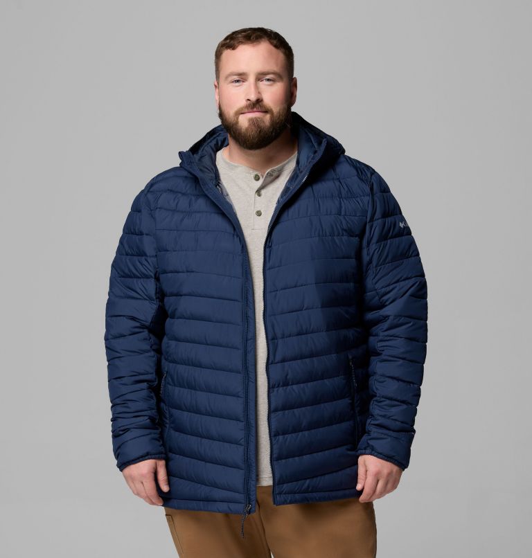 Men's Slope Edge II Hooded Jacket - Big, Color: Collegiate Navy, image 5
