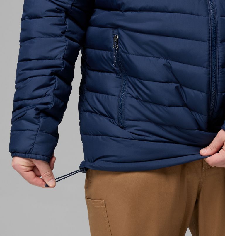 Men's Slope Edge II Hooded Jacket - Big, Color: Collegiate Navy, image 8