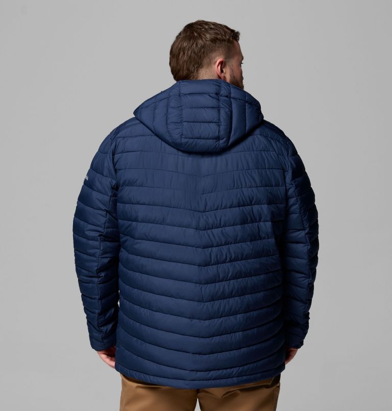 Men's Slope Edge II Hooded Jacket - Big, Color: Collegiate Navy, image 3