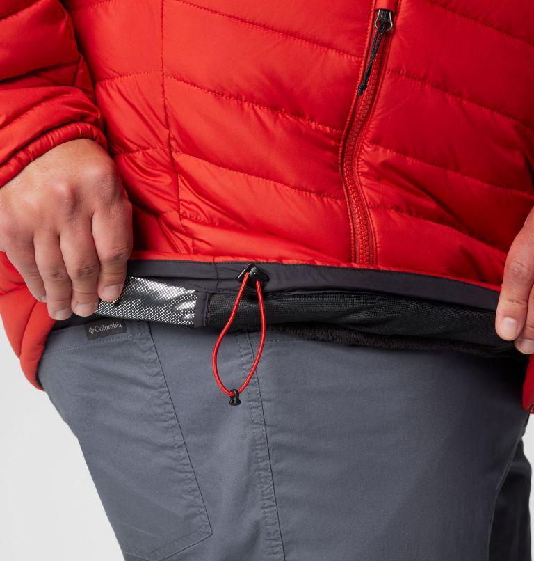 Manteau à capuchon Slope Edge II pour hommes – Tailles fortes, Color: Sail Red, image 7