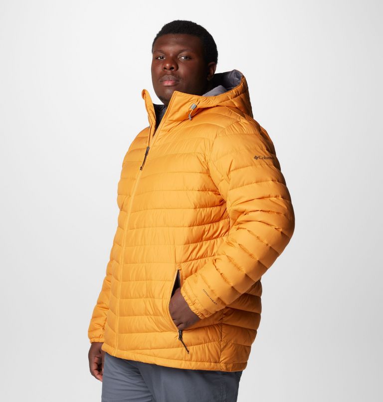Manteau à capuchon Slope Edge II pour hommes – Tailles fortes, Color: Sunstone, image 4
