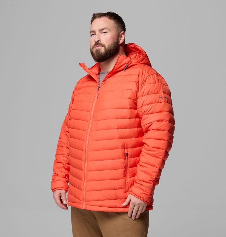 Men's Slope Edge II Hooded Jacket - Big, Color: Zing, image 4
