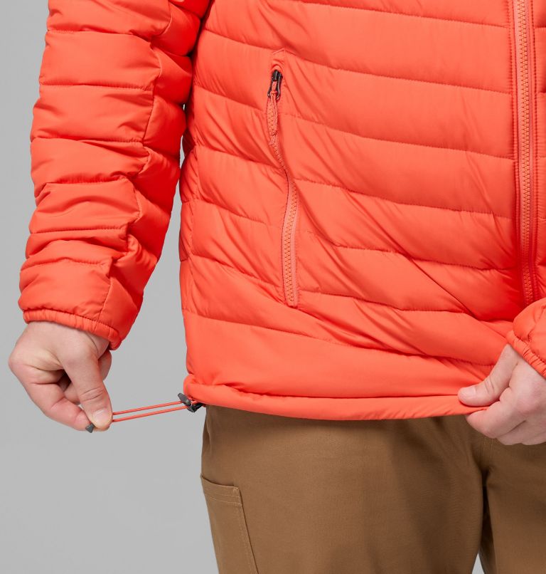 Men's Slope Edge II Hooded Jacket - Big, Color: Zing, image 8
