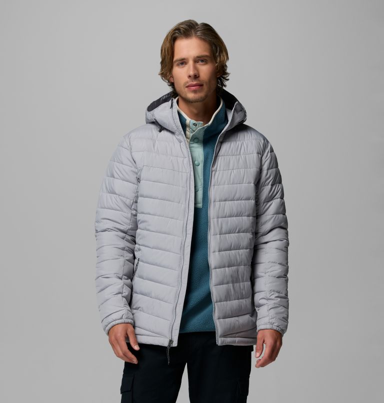 Men's Slope Edge II Hooded Jacket - Tall, Color: Columbia Grey, image 5