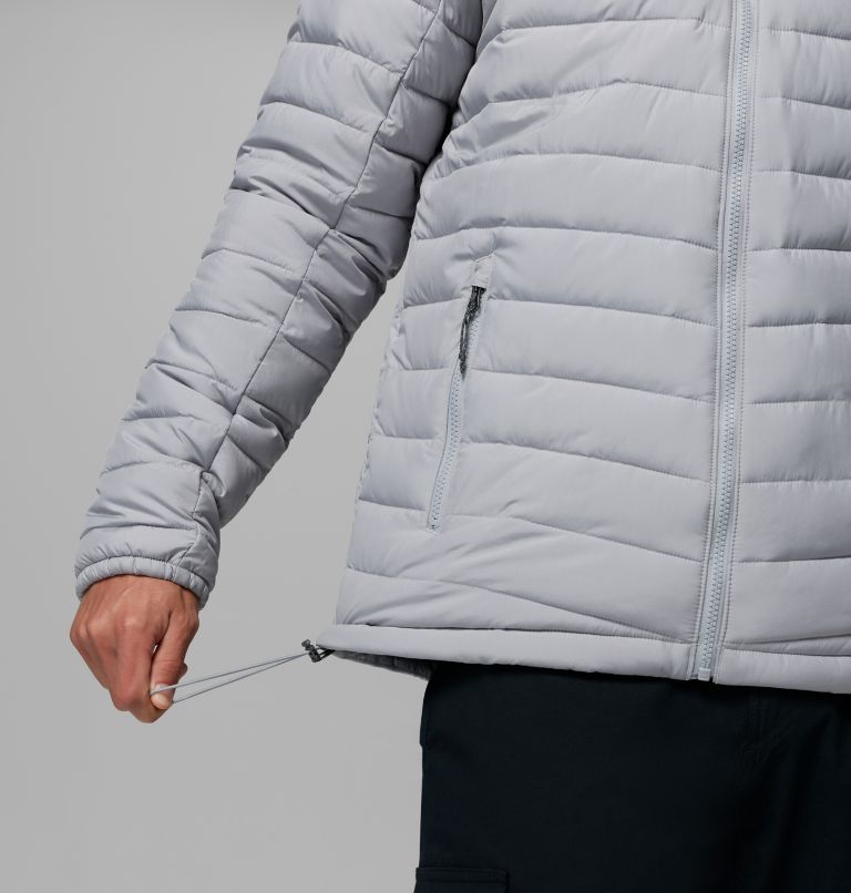 Men's Slope Edge II Hooded Jacket - Tall, Color: Columbia Grey, image 8