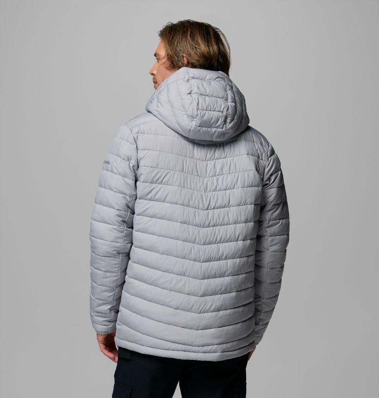 Men's Slope Edge II Hooded Jacket - Tall, Color: Columbia Grey, image 3