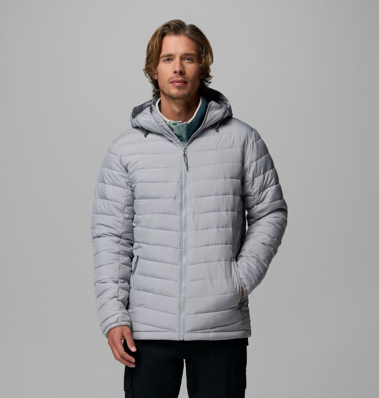 Men's Slope Edge II Hooded Jacket - Tall, Color: Columbia Grey, image 1