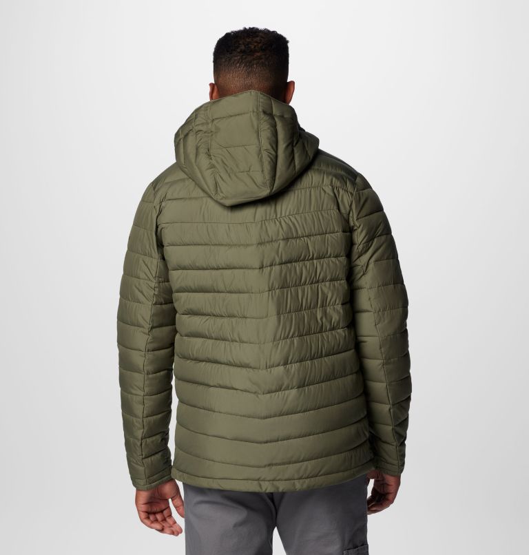 Men's Slope Edge II Hooded Jacket - Tall, Color: Stone Green, image 2