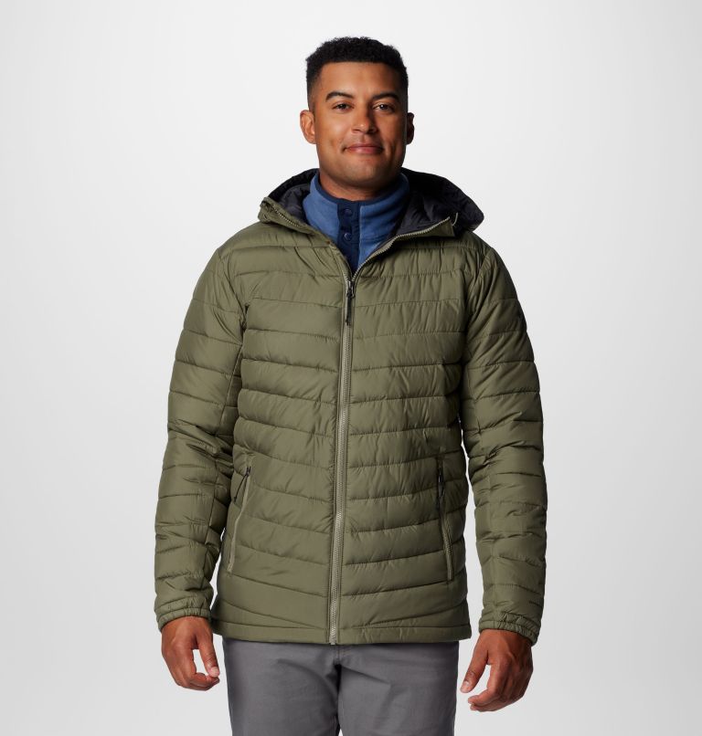 Men's Slope Edge II Hooded Jacket - Tall, Color: Stone Green, image 1