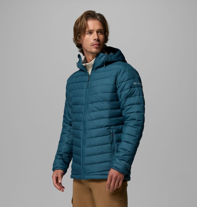 Men's Slope Edge II Hooded Jacket - Tall, Color: Everblue, image 4