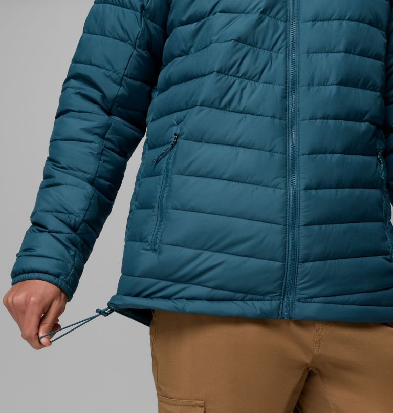 Men's Slope Edge II Hooded Jacket - Tall, Color: Everblue, image 8