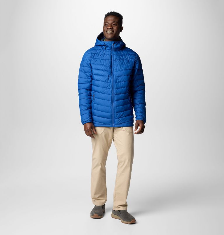 Manteau à capuchon Slope Edge II pour hommes – Grandes tailles, Color: Mountain Blue, image 3