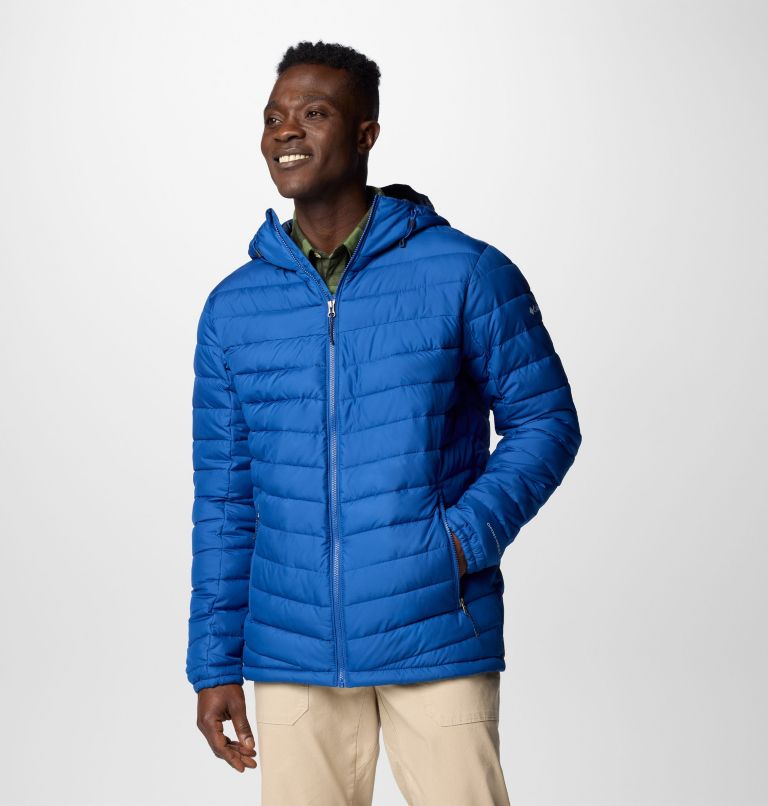 Manteau à capuchon Slope Edge II pour hommes – Grandes tailles, Color: Mountain Blue, image 4