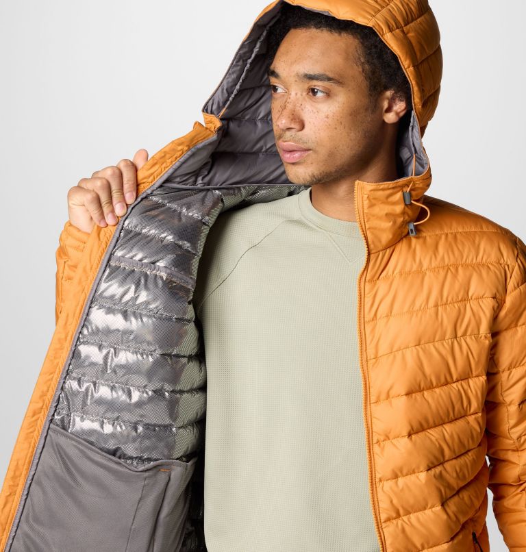 Manteau à capuchon Slope Edge II pour hommes – Grandes tailles, Color: Sunstone, image 6