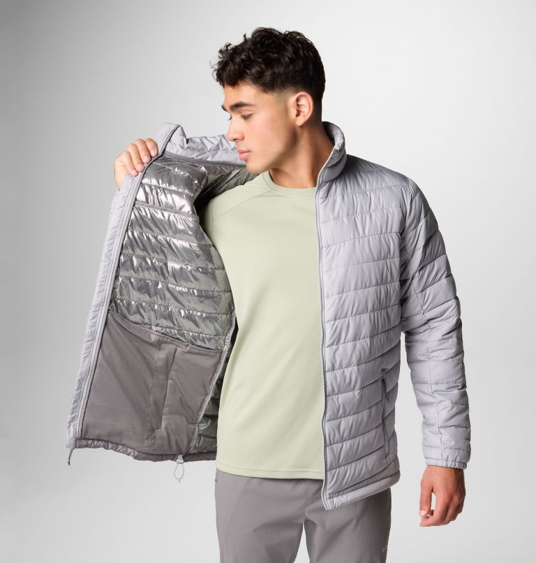 Grey edge to edge jacket hotsell