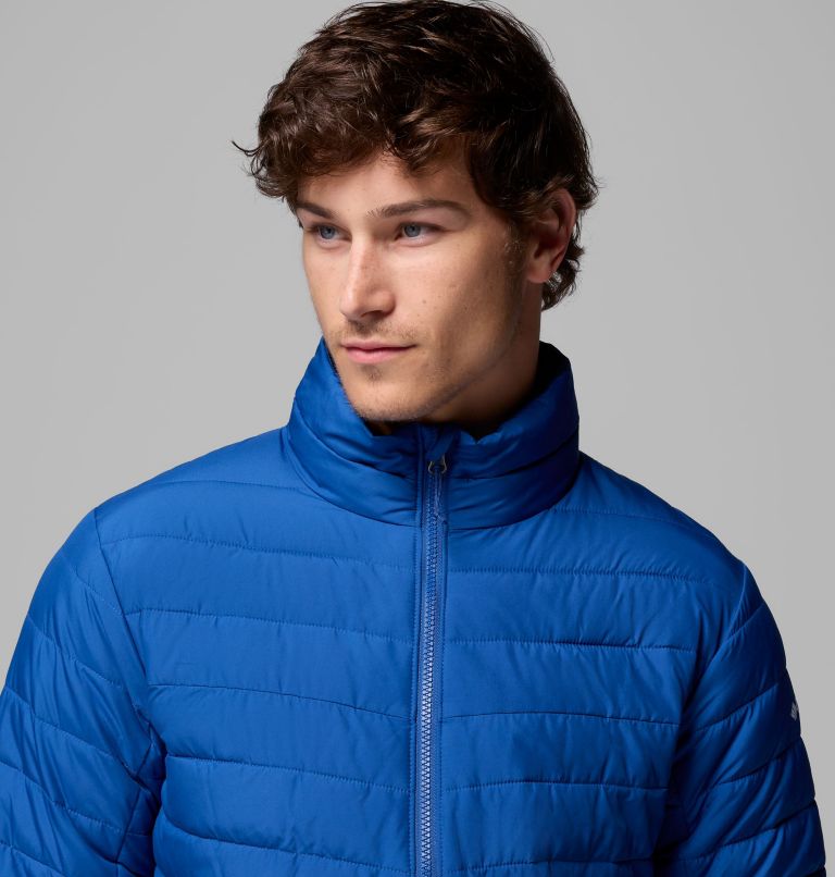 Men's Slope Edge II Jacket, Color: Mountain Blue, image 7