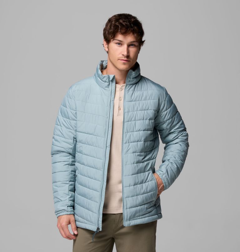 Men's Slope Edge II Jacket, Color: Crushed Blue, image 5