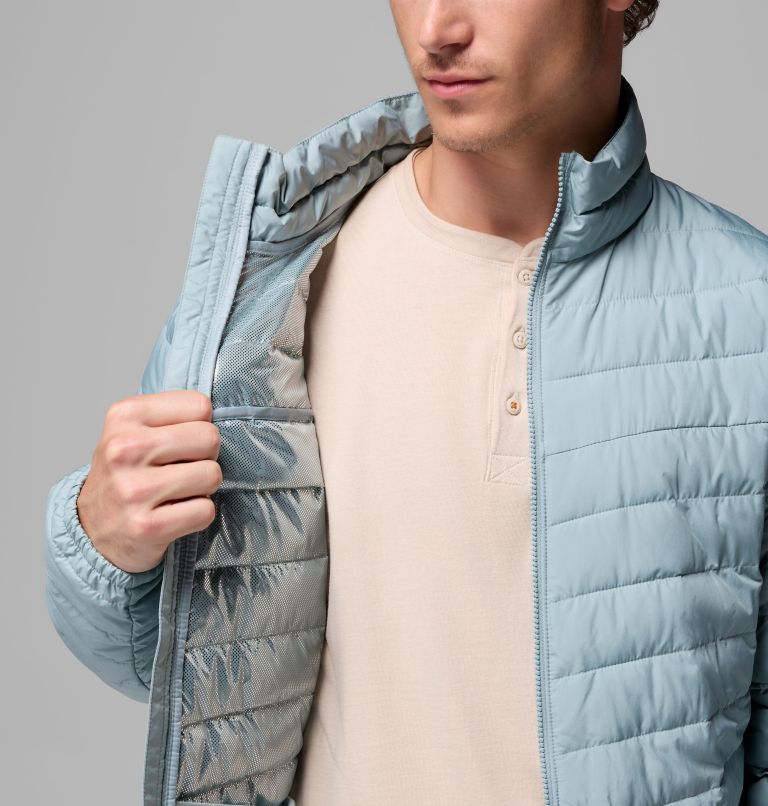 Men's Slope Edge II Jacket, Color: Crushed Blue, image 6