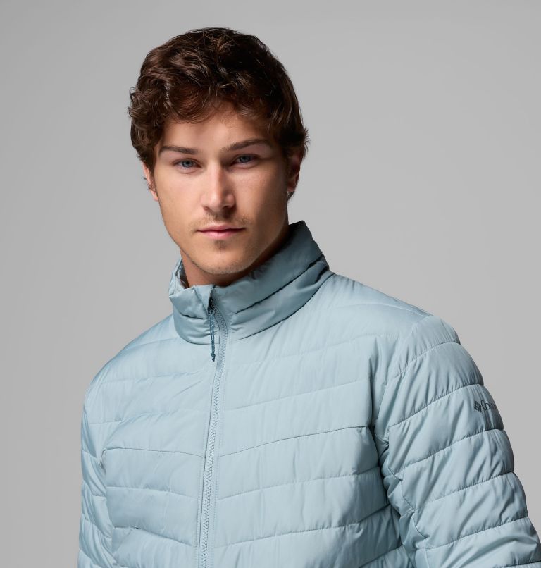Men's Slope Edge II Jacket, Color: Crushed Blue, image 7