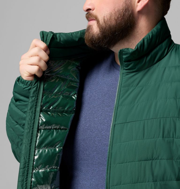 Men's Slope Edge II Jacket - Big, Color: Rain Forest, image 6