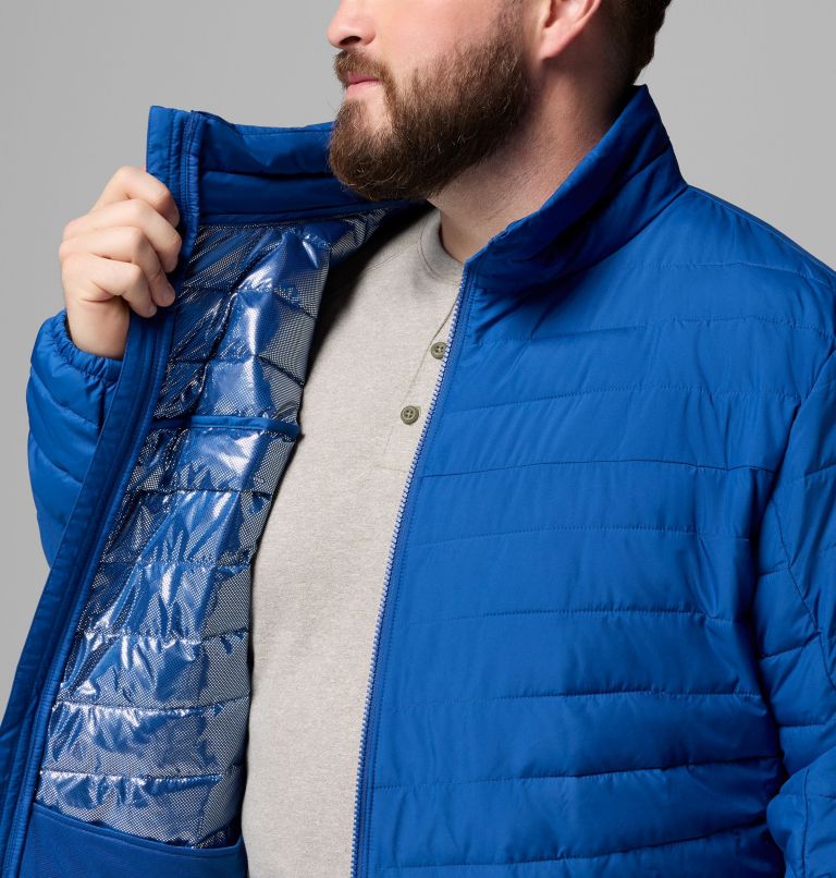 Men's Slope Edge II Jacket - Big, Color: Mountain Blue, image 6