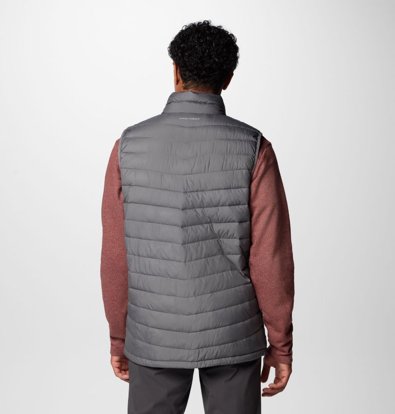 Men's Slope Edge II Vest, Color: City Grey, image 2