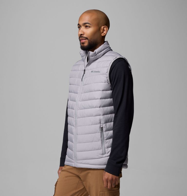 Men's Slope Edge II Vest, Color: Columbia Grey, image 4