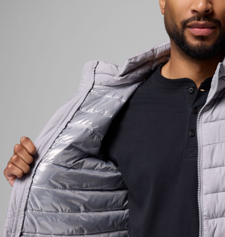 Men's Slope Edge II Vest, Color: Columbia Grey, image 6