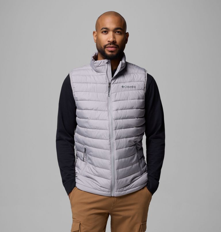 Men's Slope Edge II Vest, Color: Columbia Grey, image 1