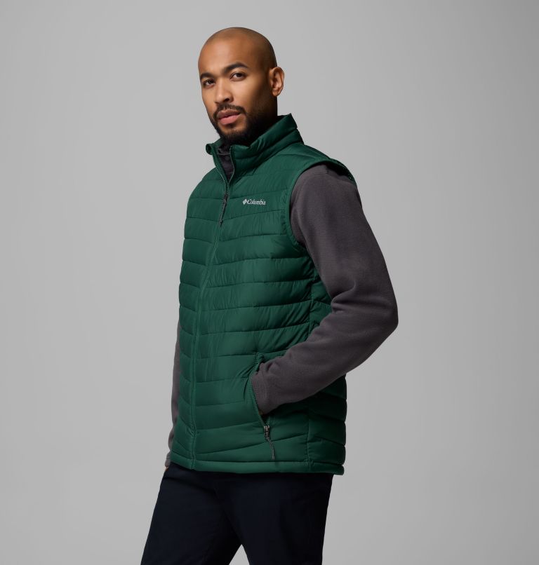 Men's Slope Edge II Vest, Color: Rain Forest, image 4