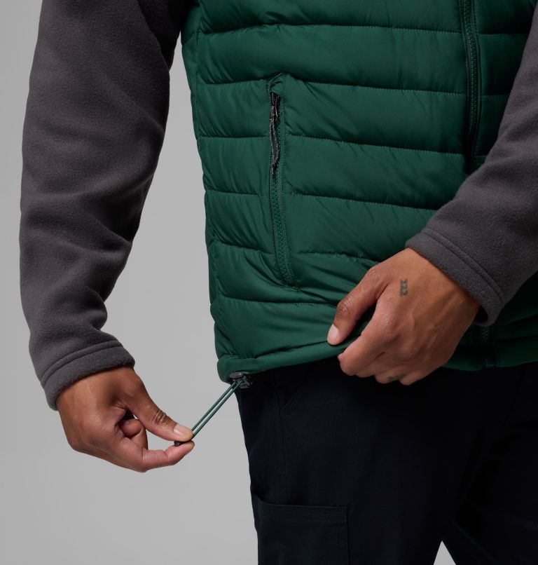 Men's Slope Edge II Vest, Color: Rain Forest, image 7