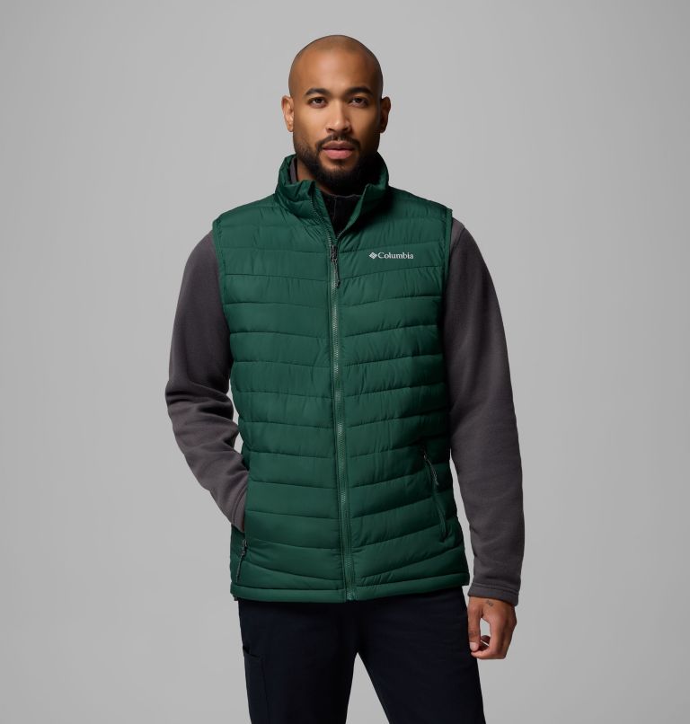 Men's Slope Edge II Vest, Color: Rain Forest, image 1