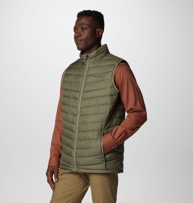 Men's Slope Edge II Insulated Gilet, Color: Stone Green, image 4