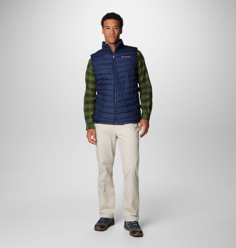 Men's Slope Edge II Vest, Color: Collegiate Navy, image 3