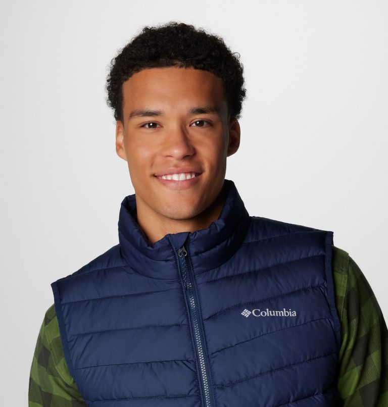 Men's Slope Edge II Vest, Color: Collegiate Navy, image 5