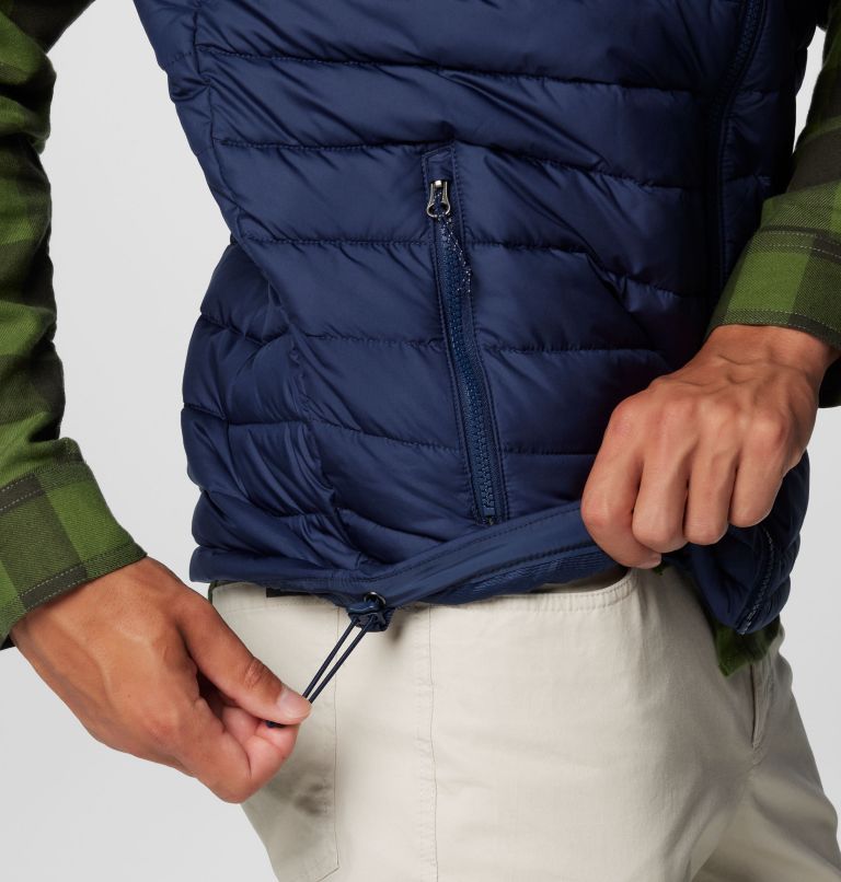 Men's Slope Edge II Vest, Color: Collegiate Navy, image 7