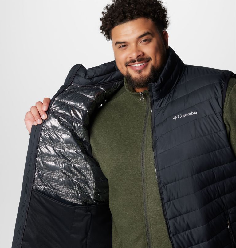 Gilet sans manches Slope Edge II pour hommes – Tailles fortes, Color: Black, image 6