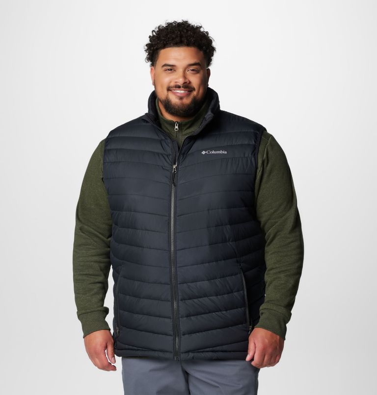 Gilet sans manches Slope Edge II pour hommes – Tailles fortes, Color: Black, image 1