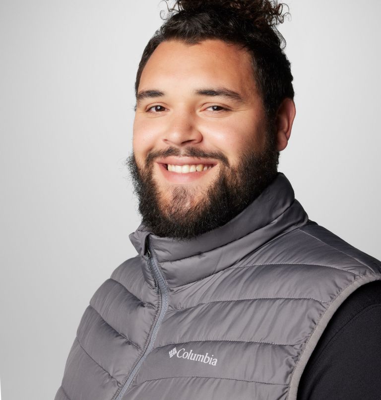 Gilet sans manches Slope Edge II pour hommes – Tailles fortes, Color: City Grey, image 5