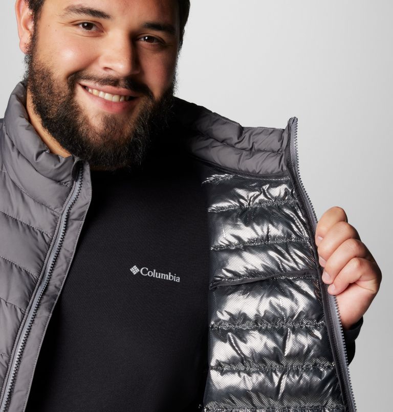 Gilet sans manches Slope Edge II pour hommes – Tailles fortes, Color: City Grey, image 6
