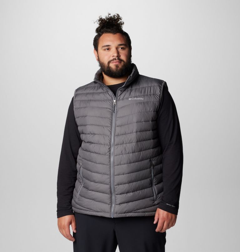 Gilet sans manches Slope Edge II pour hommes – Tailles fortes, Color: City Grey, image 1