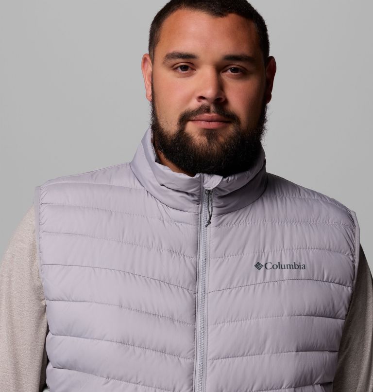Men's Slope Edge II Vest - Big, Color: Columbia Grey, image 6